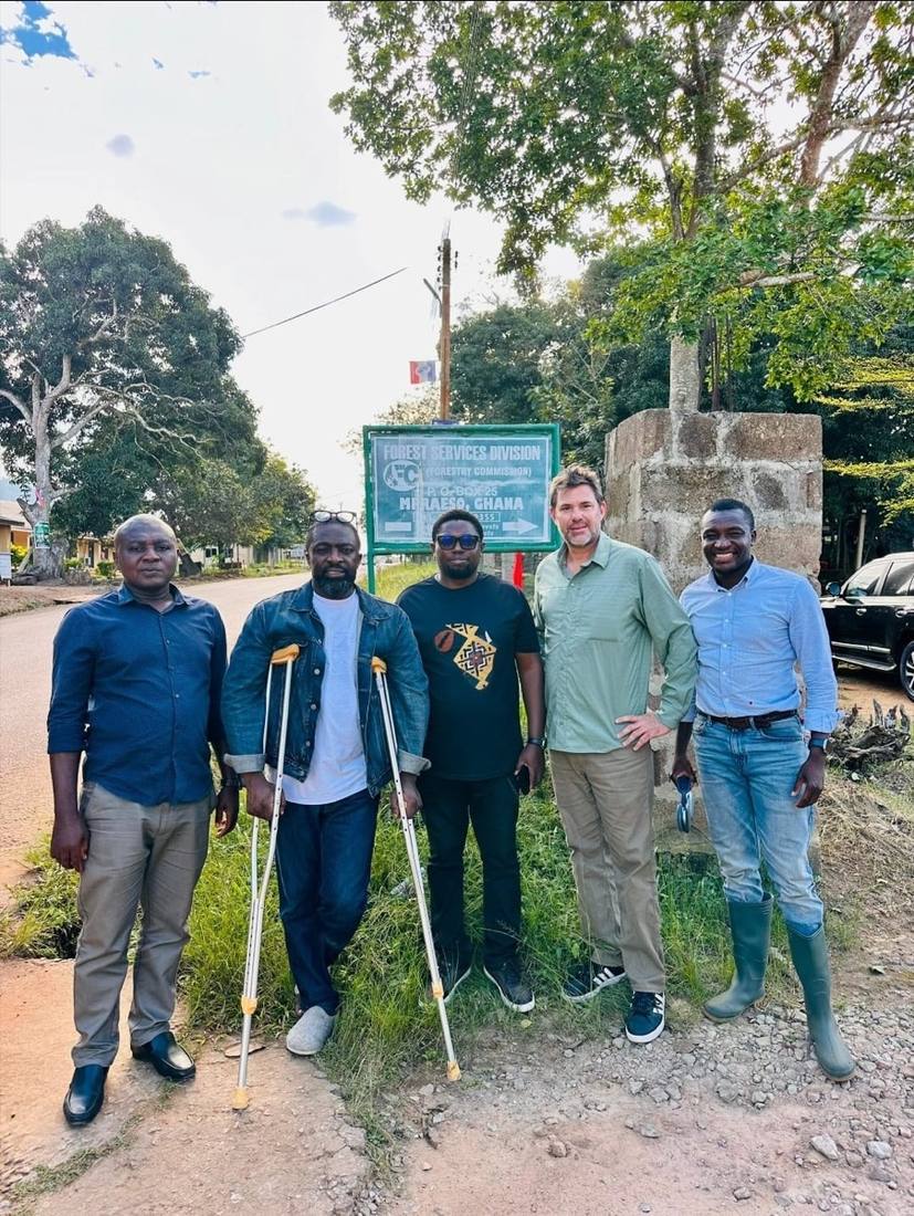 Meeting with Ghana's Forestry Commission, Forest Services Division, Mpraeso