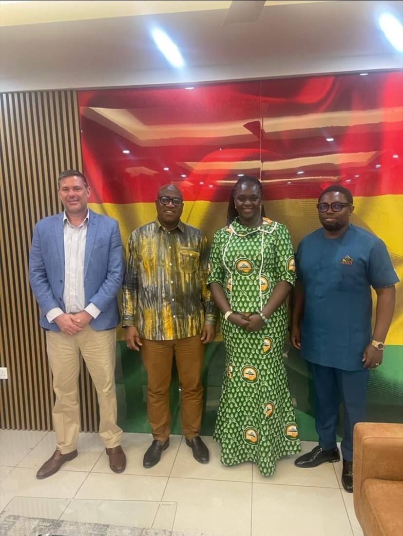 Meeting with Ghanaian government officials and partners